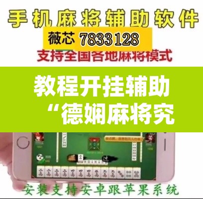 教程开挂辅助“德娴麻将究竟有没有挂”(透视挂)辅助透视教程