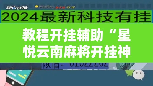 教程开挂辅助“星悦云南麻将开挂神器”(透视)其实确实有挂