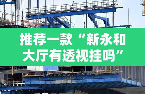 推荐一款“新永和大厅有透视挂吗”(透视)其实确实有挂