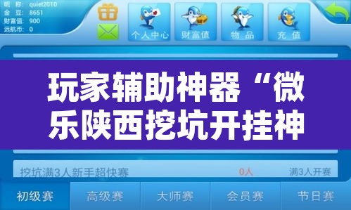 玩家辅助神器“微乐陕西挖坑开挂神器”附辅助神器开挂脚本详细步骤