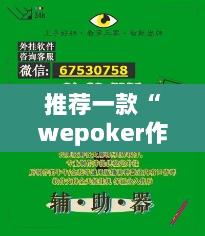 推荐一款“wepoker作弊辅助	”其实确实有挂