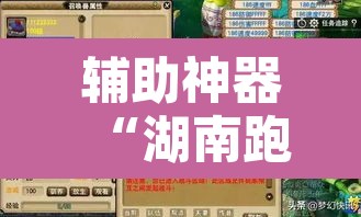 辅助神器“湖南跑胡子开挂方法”附辅助神器开挂脚本详细步骤