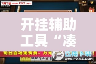 开挂辅助工具“凑一桌游戏辅助器”其实确实有挂