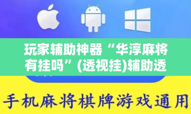 玩家辅助神器“华淳麻将有挂吗”(透视挂)辅助透视教程