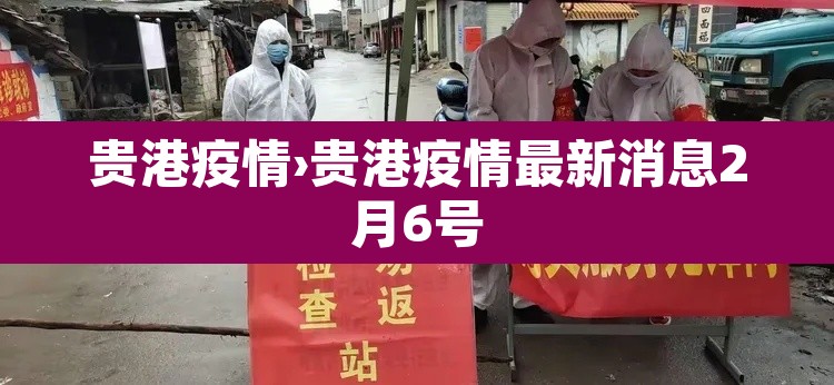 贵港疫情›贵港疫情最新消息2月6号 贵港疫情›贵港疫情最新消息2月6号