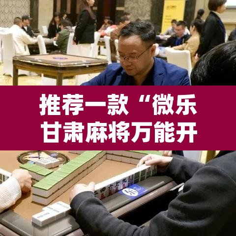 推荐一款“微乐甘肃麻将万能开挂器”(透视挂)辅助透视教程