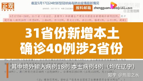 31省份新增本土确诊40例涉2省份—(31省新增本土确诊49例) 31省份新增本土确诊40例涉2省份—(31省新增本土确诊49例)