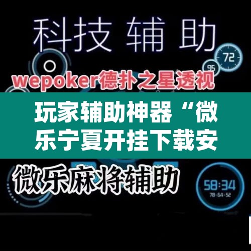 玩家辅助神器“微乐宁夏开挂下载安装	”(透视)其实确实有挂