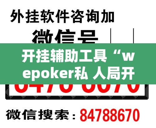 开挂辅助工具“wepoker私 人局开挂辅助软件”附辅助神器开挂脚本详细步骤