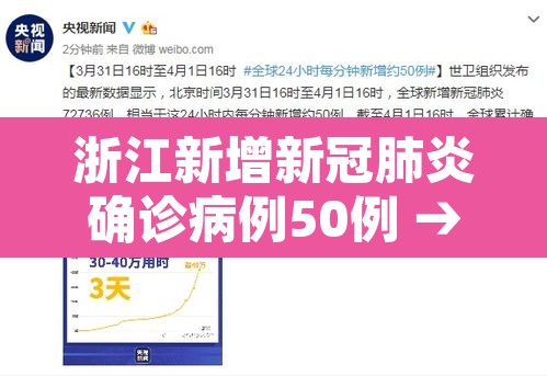 浙江新增新冠肺炎确诊病例50例 → 浙江新增新冠状病毒 浙江新增新冠肺炎确诊病例50例 → 浙江新增新冠状病毒