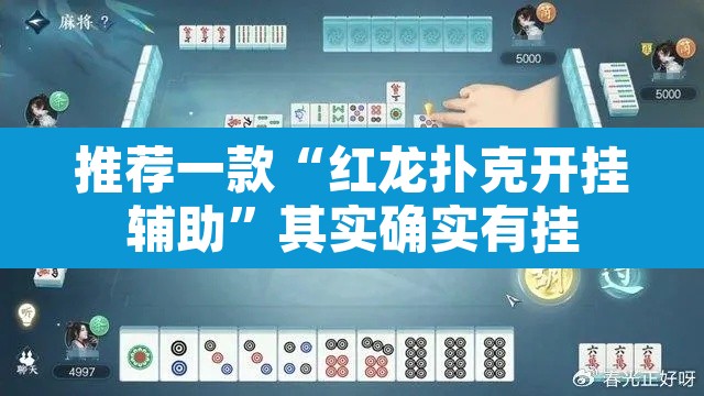 推荐一款“红龙扑克开挂辅助”其实确实有挂