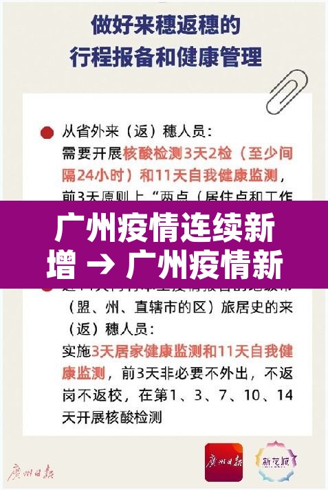 广州疫情连续新增 → 广州疫情新增统计 广州疫情连续新增 → 广州疫情新增统计