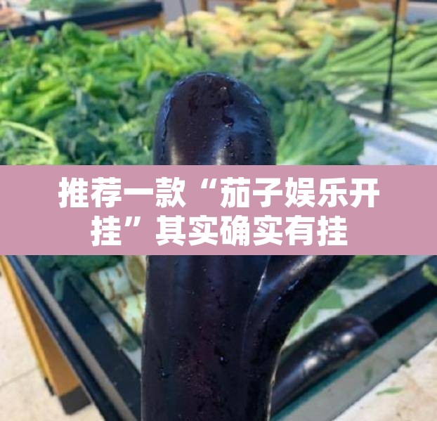 推荐一款“茄子娱乐开挂”其实确实有挂