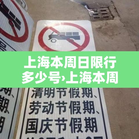 上海本周日限行多少号›上海本周日限行多少号啊 上海本周日限行多少号›上海本周日限行多少号啊