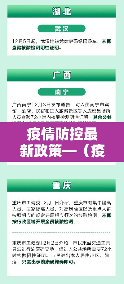 疫情防控最新政策—(疫情防控最新发布) 疫情防控最新政策—(疫情防控最新发布)