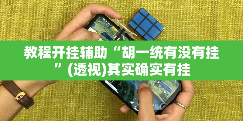 教程开挂辅助“胡一统有没有挂	”(透视)其实确实有挂