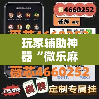 玩家辅助神器“微乐麻将挂先试用后付款	”开挂辅助脚本+详细开挂安装教程