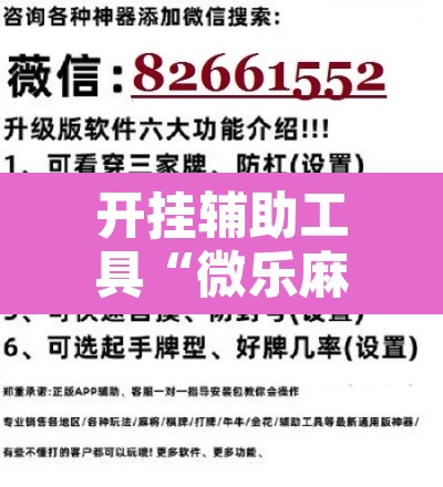 开挂辅助工具“微乐麻将小程序必赢神器免费安装”开挂辅助脚本+详细开挂安装教程