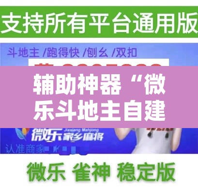 辅助神器“微乐斗地主自建房怎么拿好牌”其实确实有挂