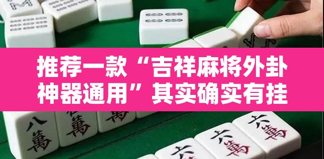 推荐一款“吉祥麻将外卦神器通用”其实确实有挂