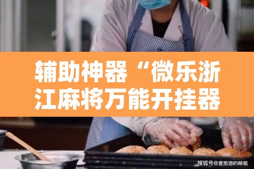 辅助神器“微乐浙江麻将万能开挂器通用版”其实确实有挂