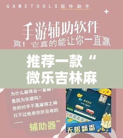 推荐一款“微乐吉林麻将万能开挂器免费	”开挂辅助脚本+详细开挂安装教程