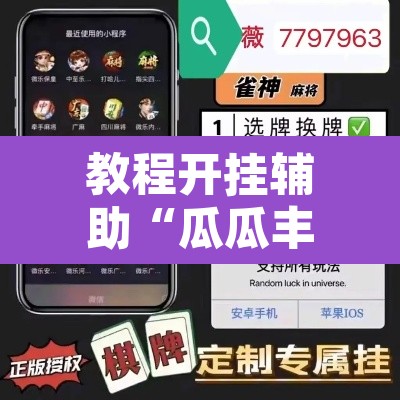 教程开挂辅助“瓜瓜丰城棋牌作弊”开挂辅助脚本+详细开挂安装教程