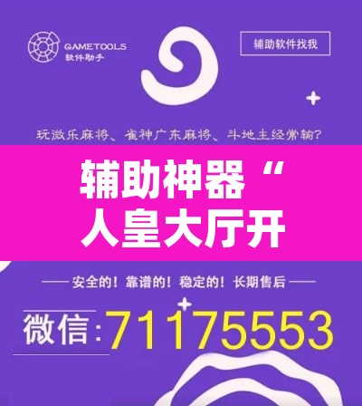辅助神器“人皇大厅开挂透视软件”开挂辅助脚本+详细开挂安装教程