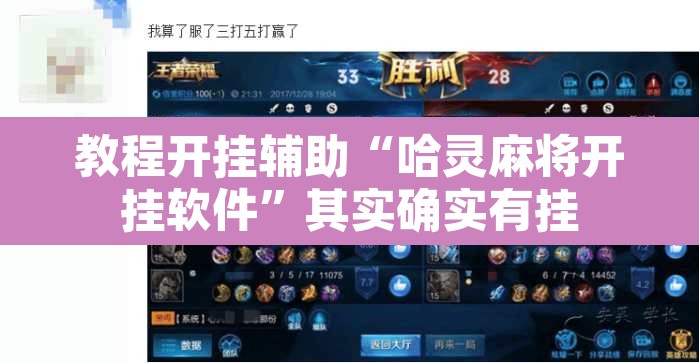 教程开挂辅助“哈灵麻将开挂软件	”其实确实有挂