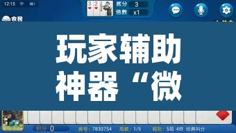 玩家辅助神器“微乐斗地主透视软件免费下载”其实确实有挂