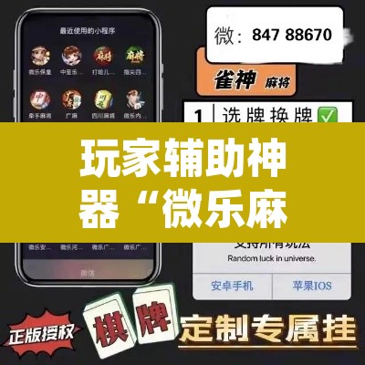 玩家辅助神器“微乐麻将挂先试用后付款”(透视)其实确实有挂