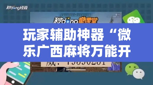 玩家辅助神器“微乐广西麻将万能开挂器”(透视挂)辅助透视教程
