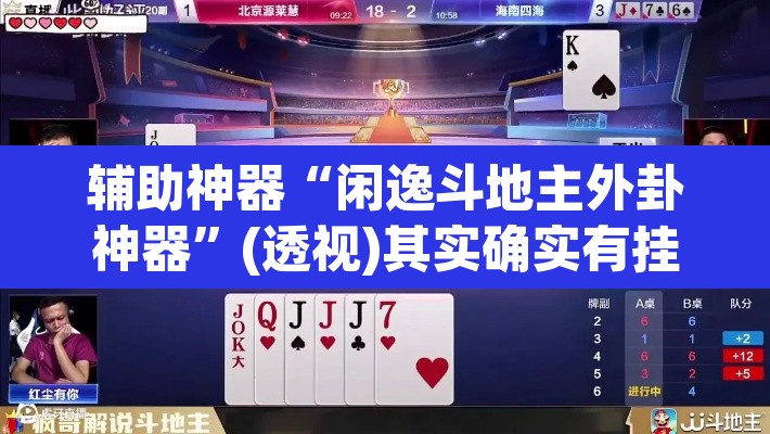 辅助神器“闲逸斗地主外卦神器	”(透视)其实确实有挂