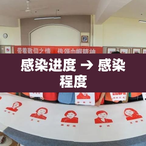 感染进度 → 感染程度