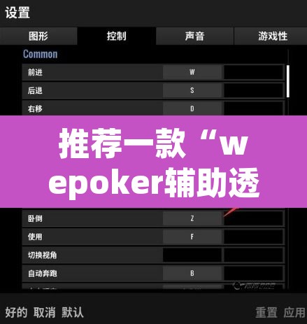 推荐一款“wepoker辅助透视挂软件”其实确实有挂