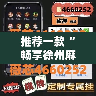 推荐一款“畅享徐州麻将怎么开挂教程”(透视)其实确实有挂