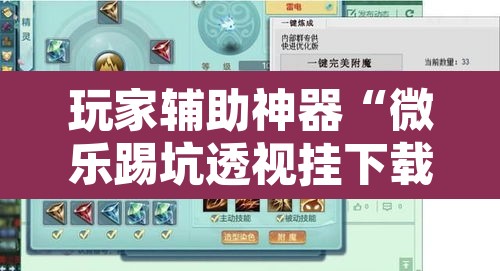 玩家辅助神器“微乐踢坑透视挂下载	”附辅助神器开挂脚本详细步骤