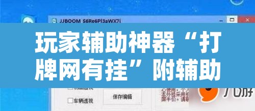 玩家辅助神器“打牌网有挂	”附辅助神器开挂脚本详细步骤