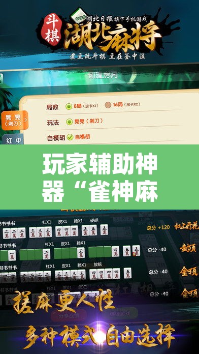 玩家辅助神器“雀神麻将开挂神器通用版”开挂辅助脚本+详细开挂安装教程