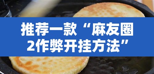 推荐一款“麻友圈2作弊开挂方法”开挂辅助脚本+详细开挂安装教程