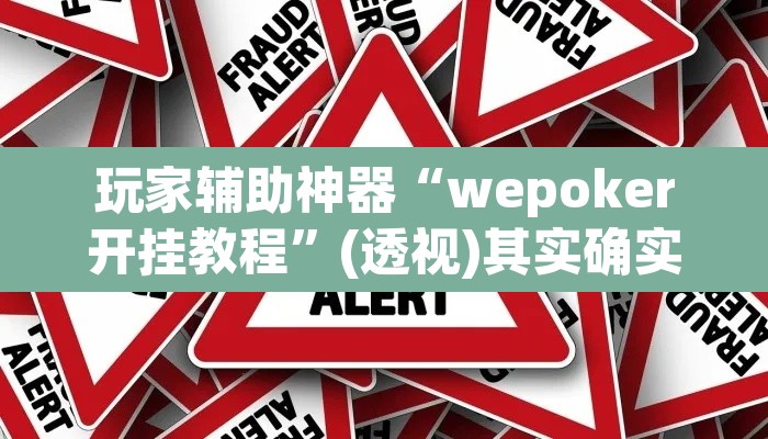 玩家辅助神器“wepoker开挂教程”(透视)其实确实有挂