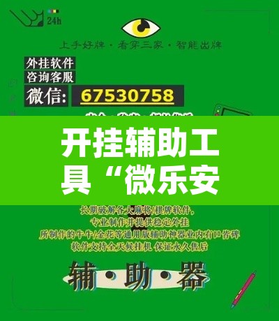 开挂辅助工具“微乐安徽麻将开挂神器下载”开挂辅助脚本+详细开挂安装教程