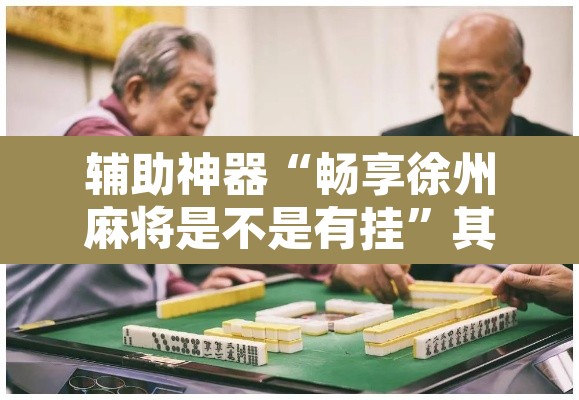 辅助神器“畅享徐州麻将是不是有挂”其实确实有挂