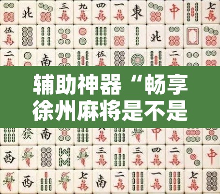 辅助神器“畅享徐州麻将是不是有挂	”其实确实有挂