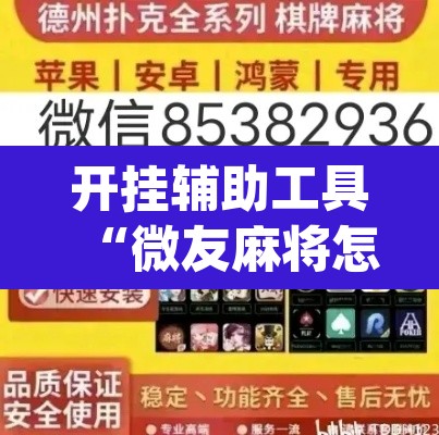 开挂辅助工具“微友麻将怎么开免费的挂”(透视挂)辅助透视教程