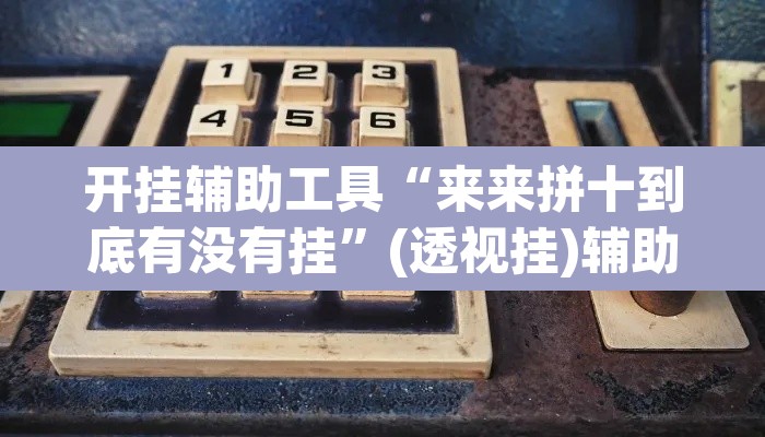 开挂辅助工具“来来拼十到底有没有挂	”(透视挂)辅助透视教程