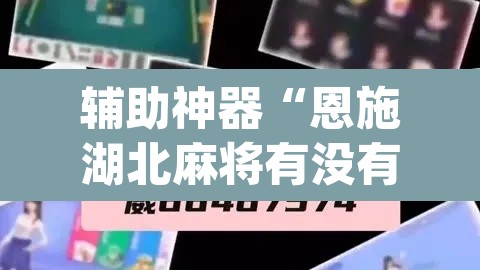 辅助神器“恩施湖北麻将有没有挂”(透视挂)辅助透视教程
