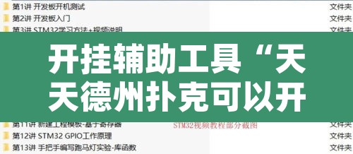 开挂辅助工具“天天德州扑克可以开挂吗”开挂辅助脚本+详细开挂安装教程