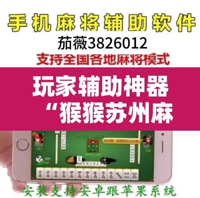 玩家辅助神器“猴猴苏州麻将确实真的有挂”开挂辅助脚本+详细开挂安装教程