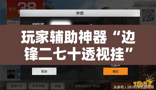 玩家辅助神器“边锋二七十透视挂”附辅助神器开挂脚本详细步骤